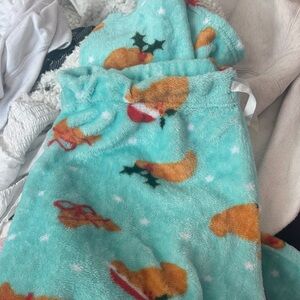 Croissant Christmas Pajama Pants